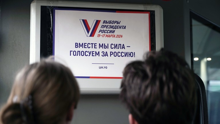 Russian elections-poster